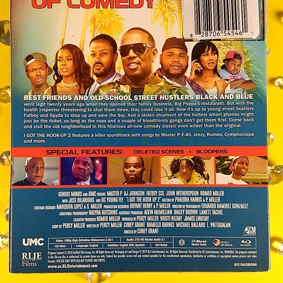 I got the hookup 2, Factory Sealed Blu Ray - Picture 4 of 7